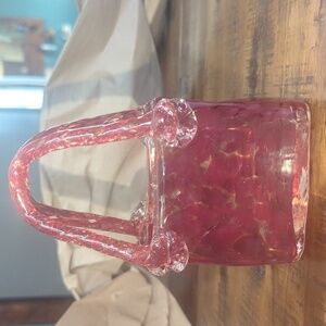Murano Glass ( Possible) Red Purse